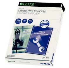 LEITZ lamineerhoes, DIN A4, glanzend, 500 mic, 100 st.