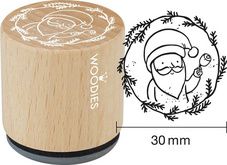 COLOP motiefstempel Woodies 'Kerstman'