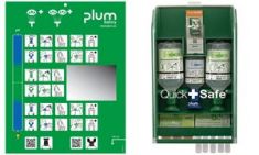 LEINA eerste-hulp station QUICKSAFE BASIC, groen