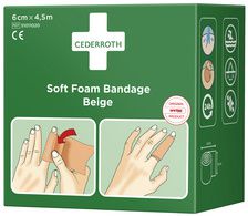 CEDERROTH pleisterverband 'Soft Foam Bandage', beige