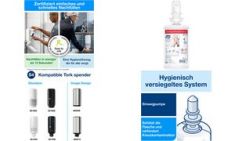 TORK handendesinfectiegel, 1.000 ml, transparant