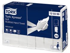 TORK Xpress Multifold-papieren handdoeken, 212 x 340 mm, W-vouw
