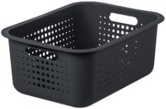 SmartStore opbergbox BASKET RECYCLED 15, 10 liter, antraciet