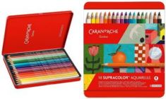 CARAN D'ACHE kleurpotloden SUPRACOLOR SONDEREDITION, 18 stuks in etui