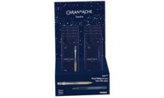 CARAN D'ACHE drukbalpen 849 COSMIC BLUE, display