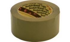 Scotch verpakkingstape/plakband 375E, bruin, 50 mm x 66 m