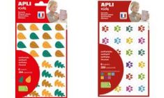 APLI kids stickers 'Bladeren', kleinverpakking