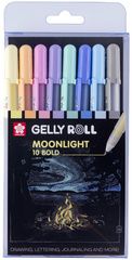 SAKURA gel-rollerball Gelly Roll Moonlight Pastel, set van 8