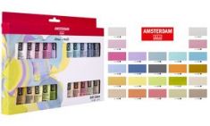 ROYAL TALENS acrylverf AMSTERDAM zachte kleuren, 24 x 20 ml