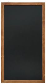 EUROPEL krijtbord met houten lijst, 600 x 1.100 mm, naturel