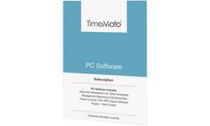 TimeMoto TM-PC Plus software voor tijdregistratiesystemen