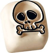 COLOP Tattoo-stempel LaDot kids stone 'Doodshoofd', klein