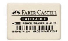 FABER-CASTELL rubber-vlakgum 7041-20, wit