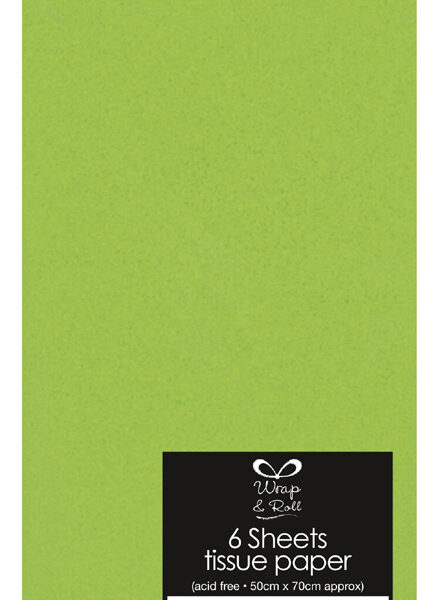 Clairefontaine zijdepapier, (B)500 x (H)700 mm, lichtgroen